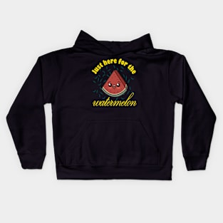 Just Here For The Watermelon Kids Hoodie